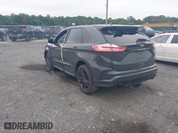 ✅ 2021 Ford Edge SEL • VIN: 2FMPK4J9XMBA64821 • Lot: 42980748. Listed on IAAI with 105,656 mi. Free auction sales archive from the USA and detailed vehicle history report at DreamBid. Image 3.