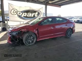 ✅ 2018 Hyundai Elantra Sport • VIN: KMHD04LB0JU454048 • Lot: 91829915. Listed on Copart with 118,762 mi. Free auction sales archive from the USA and detailed vehicle history report at DreamBid. Image 1.