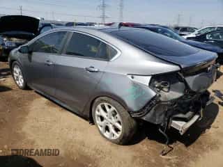 2018 Chevrolet Volt Premier z VIN 1G1RB6S53JU156114, wystawiony jako Copart lot #46236693 z przebiegiem 60 826 mil mil oraz . Historia ofert i sprzedaży dostępna na DreamBid. Obrazek 2.