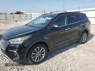 2017 Hyundai Santa Fe SE z VIN KM8SNDHF9HU217864, wystawiony jako Copart lot #80685245 z przebiegiem 128 912 mil mil oraz Czysty tytuł • Clean title. Historia ofert i sprzedaży dostępna na DreamBid. Obrazek 1.
