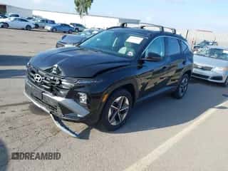 2025 Hyundai Tucson SEL Convenience with VIN KM8JCDD18SU307428, listed as a IAAI auction lot 43323601 with 3,289 mi miles and . Bid and sale history available at DreamBid. Image 2.
