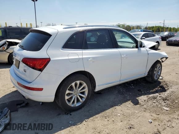 ✅ 2016 Audi Q5 Premium Plus • VIN: WA1L2AFP8GA003471 • Lot: 54109615. Listed on Copart with 86,392 mi. Free auction sales archive from the USA and detailed vehicle history report at DreamBid. Image 3.