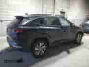 2024 Hyundai Tucson Blue with VIN KM8JBCD14RU209861, listed as a Copart auction lot 81778195 with 8,091 mi miles and Salvage title. Bid and sale history available at DreamBid. Image 3.