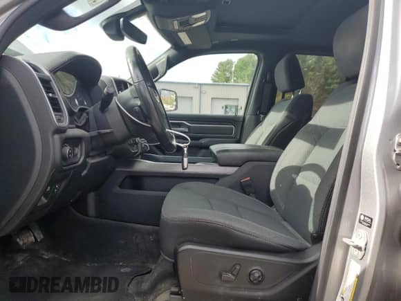 2021 Ram 1500 Big Horn with VIN 1C6SRFBT3MN796333, listed as a Copart auction lot 90893525 with 74,347 mi miles and Salvage title. Bid and sale history available at DreamBid. Image 7.