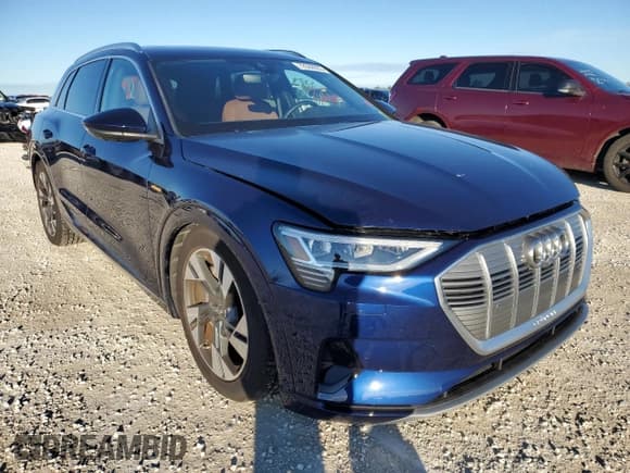 ✅ 2022 Audi e-tron Premium Plus • VIN: WA1LAAGE8NB030872 • Lot: 72593972. Wystawiony na Copart z przebiegiem 4 896 mil. Bezpłatny archiwum sprzedaży aukcyjnych z USA i szczegółowy raport historii pojazdu na DreamBid. Zdjęcie 4.