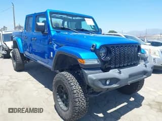 ✅ 2022 Jeep Gladiator Texas Trail • VIN: 1C6HJTAG4NL135346 • Лот: 42824733. Опубликован ранее на IAAI с пробегом 40 126 миль. Бесплатный доступ к архиву аукционных продаж из США и подробный отчёт об истории автомобиля на DreamBid. Изображение 1.