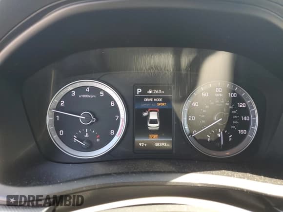 ✅ 2018 Hyundai Sonata SEL • VIN: 5NPE34AF6JH712928 • Lot: 89473935. Listed on Copart with 48,393 mi. Free auction sales archive from the USA and detailed vehicle history report at DreamBid. Image 9.