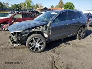 ✅ 2018 Volvo XC60 Inscription • VIN: YV4A22RL8J1028662 • Lot: 61165165. Listed on Copart with 102,824 mi. Free auction sales archive from the USA and detailed vehicle history report at DreamBid. Image 1.