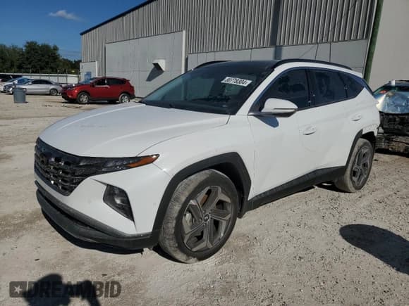 ✅ 2023 Hyundai Tucson Limited • VIN: 5NMJE3AE5PH181818 • Lot: 80778304. Wystawiony na Copart z przebiegiem 28 519 mil. Bezpłatny archiwum sprzedaży aukcyjnych z USA i szczegółowy raport historii pojazdu na DreamBid. Zdjęcie 1.