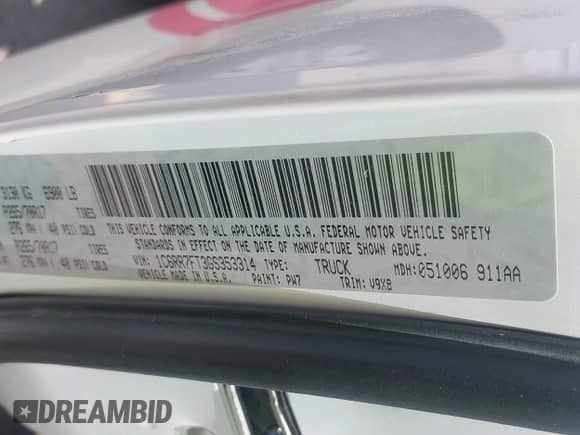 2016 Ram 1500 Express with VIN 1C6RR7FT3GS353314, listed as a IAAI auction lot 42553798 with 131,934 mi miles and . Bid and sale history available at DreamBid. Image 9.