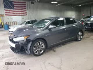 ✅ 2017 Hyundai Ioniq Limited • VIN: KMHC85LC7HU020819 • Lot: 53632155. Wystawiony na Copart z przebiegiem 72 404 mil. Bezpłatny archiwum sprzedaży aukcyjnych z USA i szczegółowy raport historii pojazdu na DreamBid. Zdjęcie 1.