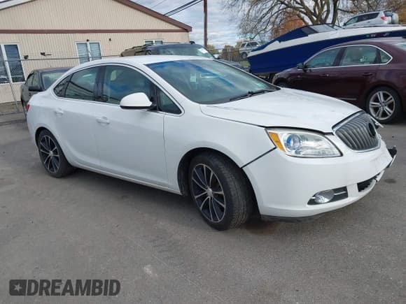 ✅ 2016 Buick Verano Sport Touring • VIN: 1G4PW5SKXG4174472 • Lot: 43618714. Listed on IAAI with 77,907 mi. Free auction sales archive from the USA and detailed vehicle history report at DreamBid. Image 1.
