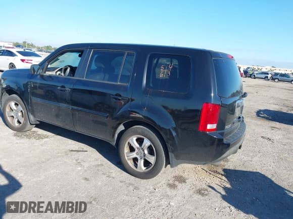 ✅ 2013 Honda Pilot EX-L • VIN: 5FNYF3H66DB017923 • Lot: 41677898. Listed on IAAI with 219,037 mi. Free auction sales archive from the USA and detailed vehicle history report at DreamBid. Image 3.