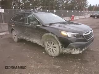 ✅ 2020 Subaru Outback Premium • VIN: 4S4BTACC1L3122585 • Lot: 43758759. Listed on IAAI with 74,239 mi. Free auction sales archive from the USA and detailed vehicle history report at DreamBid. Image 1.