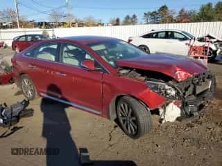 2016 Hyundai Sonata Limited z VIN 5NPE34AF1GH426848, wystawiony jako Copart lot #89906735 z przebiegiem 137 642 mil mil oraz Szkoda całkowita • Salvage title. Historia ofert i sprzedaży dostępna na DreamBid. Obrazek 4.
