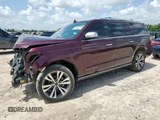 ✅ 2020 Ford Expedition Max Platinum • VIN: 1FMJK1MT2LEA25526 • Lot: 61444315. Wystawiony na Copart z przebiegiem 120 369 mil. Bezpłatny archiwum sprzedaży aukcyjnych z USA i szczegółowy raport historii pojazdu na DreamBid. Zdjęcie 1.