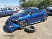 ✅ 2016 Hyundai Veloster Turbo • VIN: KMHTC6AE6GU263626 • Lot: 48868384. Listed on Copart with 96,696 mi. Free auction sales archive from the USA and detailed vehicle history report at DreamBid. Image 1.