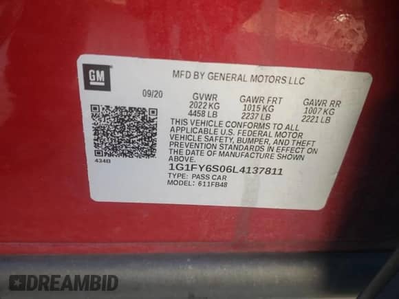 2020 Chevrolet Bolt EV LT z VIN 1G1FY6S06L4137811, wystawiony jako Copart lot #37531494 z przebiegiem 130 480 mil mil oraz . Historia ofert i sprzedaży dostępna na DreamBid. Obrazek 12.