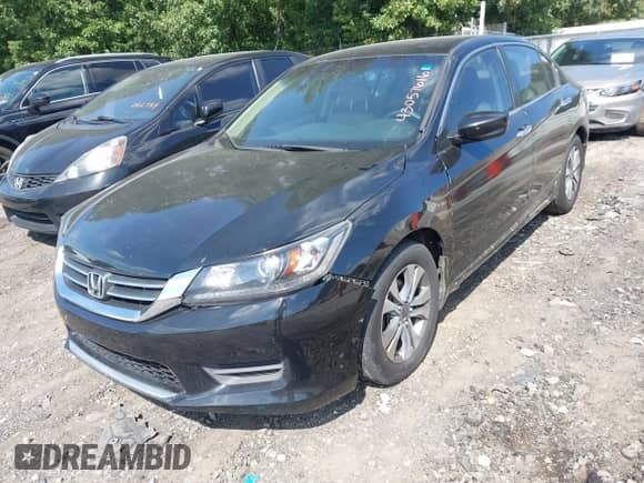 2014 Honda Accord LX with VIN 1HGCR2F35EA258727, listed as a IAAI auction lot 43057616 with 245,791 mi miles and . Bid and sale history available at DreamBid. Image 2.