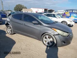 ✅ 2013 Hyundai Elantra GLS • VIN: 5NPDH4AE3DH339209 • Lot: 43569058. Listed on IAAI with 74,726 mi. Free auction sales archive from the USA and detailed vehicle history report at DreamBid. Image 1.