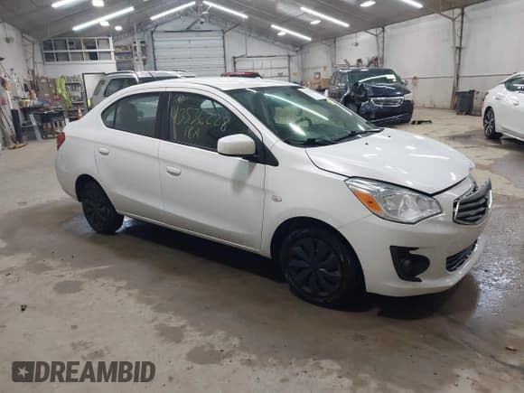 ✅ 2018 Mitsubishi Mirage ES • VIN: ML32F3FJ8JHF15409 • Лот: 43536228. Опубликован ранее на IAAI с пробегом 102 861 миль. Бесплатный доступ к архиву аукционных продаж из США и подробный отчёт об истории автомобиля на DreamBid. Изображение 1.