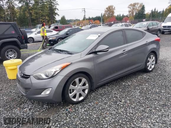 2013 Hyundai Elantra GLS with VIN 5NPDH4AE6DH221994, listed as a IAAI auction lot 43516204 with 156,425 mi miles and . Bid and sale history available at DreamBid. Image 17.