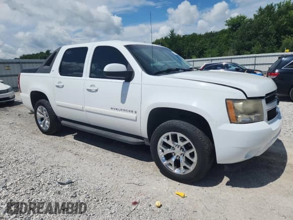 ✅ 2007 Chevrolet Avalanche 2LT • VIN: 3GNEC12J27G157485 • Lot: 62784165. Listed on Copart with 154,217 mi. Free auction sales archive from the USA and detailed vehicle history report at DreamBid. Image 4.
