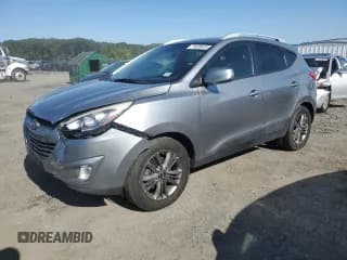 ✅ 2015 Hyundai Tucson SE • VIN: KM8JU3AG2FU042737 • Lot: 71826615. Listed on Copart with 118,024 mi. Free auction sales archive from the USA and detailed vehicle history report at DreamBid. Image 1.
