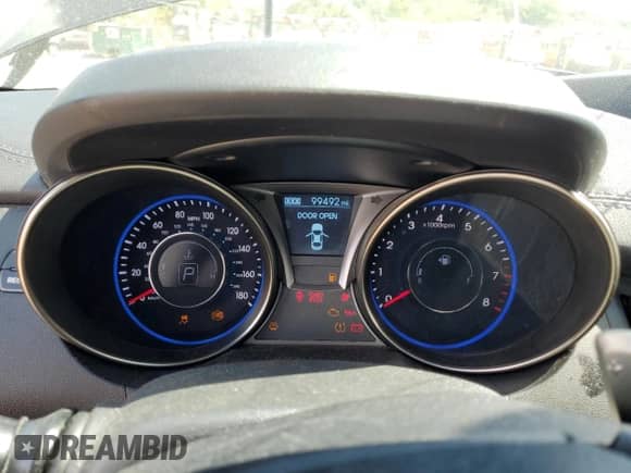 2015 Hyundai Genesis Coupe Ultimate with VIN KMHHU6KJ3FU122087, listed as a Copart auction lot 71317885 with 99,492 mi miles and Salvage title. Bid and sale history available at DreamBid. Image 9.