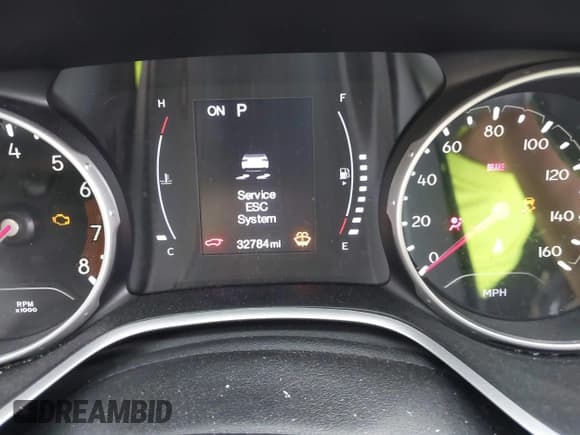 ✅ 2020 Jeep Compass Latitude • VIN: 3C4NJCBB8LT176871 • Lot: 43410483. Listed on IAAI with 32,784 mi. Free auction sales archive from the USA and detailed vehicle history report at DreamBid. Image 7.