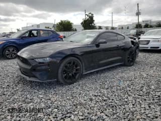 ✅ 2019 Ford Mustang EcoBoost • VIN: 1FA6P8THXK5157259 • Lot: 87276175. Listed on Copart with 76,265 mi. Free auction sales archive from the USA and detailed vehicle history report at DreamBid. Image 1.