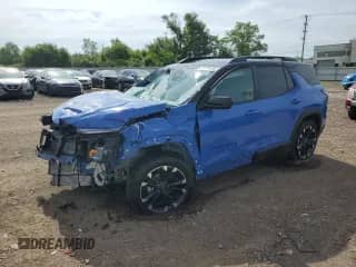 2025 Chevrolet Equinox FWD RS z VIN 3GNAXLEG8SL176167, wystawiony jako Copart lot #65784555 z przebiegiem 6 710 mil mil oraz Szkoda całkowita • Salvage title. Historia ofert i sprzedaży dostępna na DreamBid. Obrazek 1.