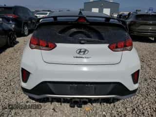 2019 Hyundai Veloster Turbo Ultimate with VIN KMHTH6AB9KU011725, listed as a Copart auction lot 65013134 with 126,125 mi miles and Salvage title. Bid and sale history available at DreamBid. Image 6.