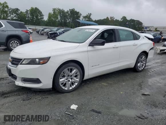 2018 Chevrolet Impala LS with VIN 2G11X5SA2J9166314, listed as a Copart auction lot 67401215 with 106,367 mi miles and Salvage title. Bid and sale history available at DreamBid. Image 1.
