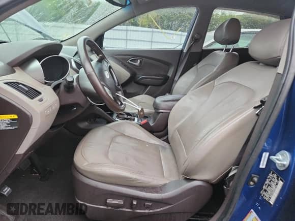 2014 Hyundai Tucson Limited z VIN KM8JUCAG3EU851744, wystawiony jako Copart lot #83765775 z przebiegiem 140 325 mil mil oraz Czysty tytuł • Clean title. Historia ofert i sprzedaży dostępna na DreamBid. Obrazek 7.