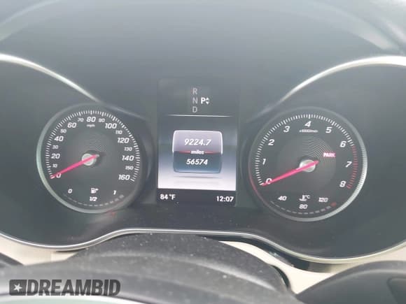 ✅ 2016 Mercedes-Benz C 300 • VIN: 55SWF4JB9GU159898 • Lot: 43805019. Listed on IAAI with 56,574 mi. Free auction sales archive from the USA and detailed vehicle history report at DreamBid. Image 7.