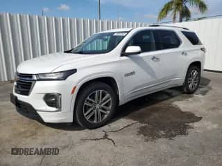 2022 Chevrolet Traverse High Country с VIN 1GNEVNKW5NJ103543, выставлен на аукционе Copart как лот 64130425 с пробегом 101 751 миль миль и Чистый • Clean title. История ставок и продаж доступна на DreamBid. Изображение 1.