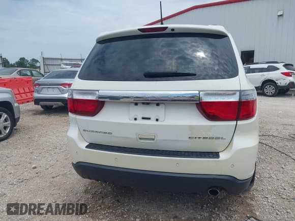 ✅ 2012 Dodge Durango Citadel • VIN: 1C4RDHEG8CC321691 • Lot: 42853865. Listed on IAAI with 193,795 mi. Free auction sales archive from the USA and detailed vehicle history report at DreamBid. Image 16.