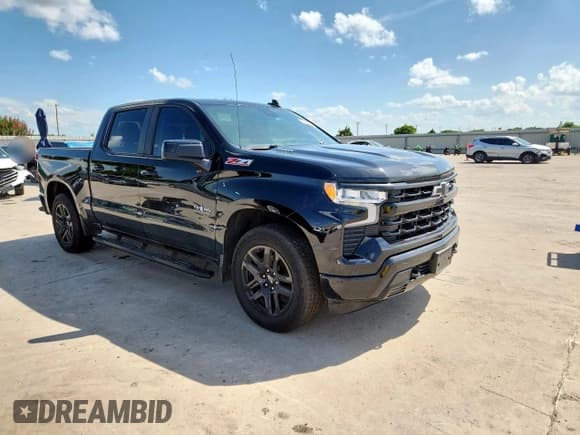 ✅ 2023 Chevrolet Silverado 1500 RST • VIN: 1GCUDEE87PZ306930 • Lot: 64598045. Listed on Copart with Not provided. Free auction sales archive from the USA and detailed vehicle history report at DreamBid. Image 4.