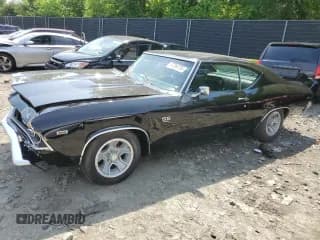 ✅ 1969 Chevrolet Chevelle • VIN: 136379B349775 • Лот: 57268785. Опубликован ранее на Copart с пробегом 54 778 миль. Бесплатный доступ к архиву аукционных продаж из США и подробный отчёт об истории автомобиля на DreamBid. Изображение 1.