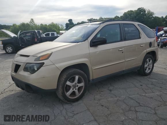 ✅ 2003 Pontiac Aztek • VIN: 3G7DA03E93S513894 • Lot: 60943144. Listed on Copart with Not provided. Free auction sales archive from the USA and detailed vehicle history report at DreamBid. Image 1.