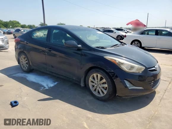 ✅ 2015 Hyundai Elantra Limited • VIN: KMHDH4AE4FU227989 • Lot: 64036715. Listed on Copart with 178,097 mi. Free auction sales archive from the USA and detailed vehicle history report at DreamBid. Image 4.
