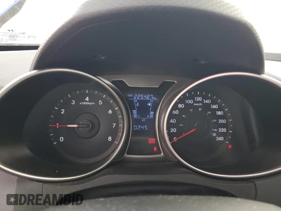 ✅ 2012 Hyundai Veloster w/Gray Int • VIN: KMHTC6AD4CU045220 • Lot: 84466694. Listed on Copart with 225,427 mi. Free auction sales archive from the USA and detailed vehicle history report at DreamBid. Image 9.