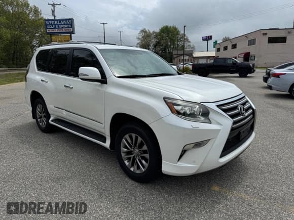 ✅ 2014 Lexus GX 460 Luxury • VIN: JTJJM7FX5E5072387 • Lot: 57472995. Wystawiony na Copart z przebiegiem 161 457 mil. Bezpłatny archiwum sprzedaży aukcyjnych z USA i szczegółowy raport historii pojazdu na DreamBid. Zdjęcie 1.