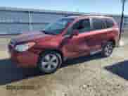 2015 Subaru Forester Premium z VIN JF2SJADC3FH818656, wystawiony jako Copart lot #86663735 z przebiegiem 80 655 mil mil oraz Szkoda całkowita • Salvage title. Historia ofert i sprzedaży dostępna na DreamBid. Obrazek 1.