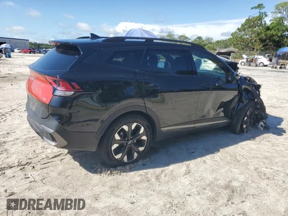 ✅ 2023 Kia Sportage X-Line • VIN: KNDPYDAH0P7087872 • Lot: 71837765. Listed on Copart with 17,954 mi. Free auction sales archive from the USA and detailed vehicle history report at DreamBid. Image 3.