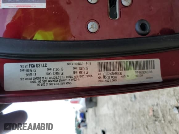 ✅ 2019 Dodge Challenger SXT • VIN: 2C3CDZAG9KH669131 • Lot: 53748744. Wystawiony na Copart z przebiegiem 56 713 mil. Bezpłatny archiwum sprzedaży aukcyjnych z USA i szczegółowy raport historii pojazdu na DreamBid. Zdjęcie 14.