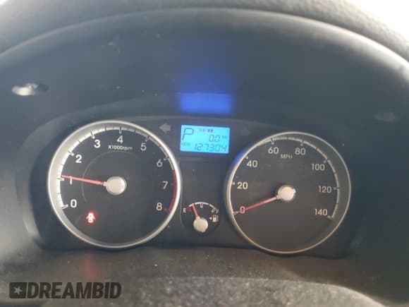 ✅ 2010 Hyundai Accent GLS • VIN: KMHCN4AC9AU458852 • Лот: 66389825. Опубликован ранее на Copart с пробегом 127 304 миль. Бесплатный доступ к архиву аукционных продаж из США и подробный отчёт об истории автомобиля на DreamBid. Изображение 9.