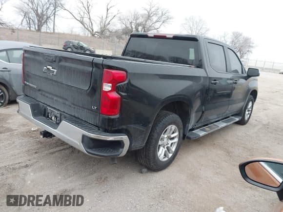 ✅ 2023 Chevrolet Silverado 1500 LT • VIN: 1GCUDDED9PZ295954 • Lot: 41508322. Listed on IAAI with 34,729 mi. Free auction sales archive from the USA and detailed vehicle history report at DreamBid. Image 4.