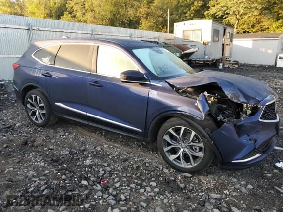 ✅ 2023 Acura MDX Technology • VIN: 5J8YE1H48PL012814 • Lot: 85295925. Listed on Copart with 55,700 mi. Free auction sales archive from the USA and detailed vehicle history report at DreamBid. Image 4.